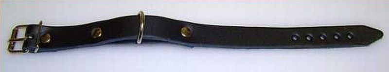 Lederriemen-D-Ring-schwarz-30,0cm
