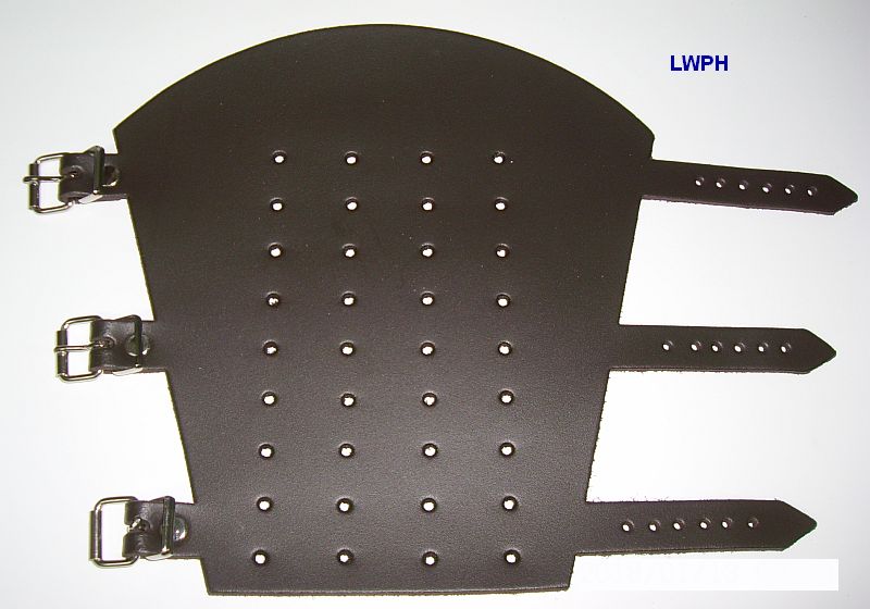 Armschiene-gelocht-braun