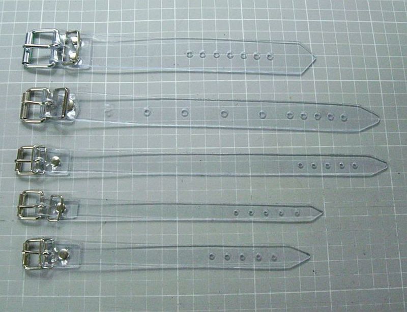 PVC-Riemen transparet
