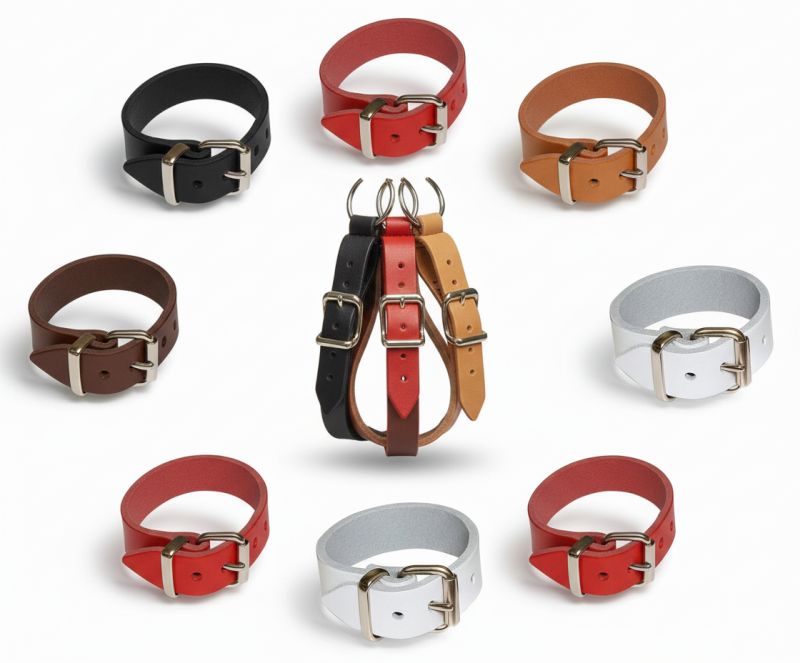 Bag-Tag Lederriemen in verschiedenen Farben – LWPH