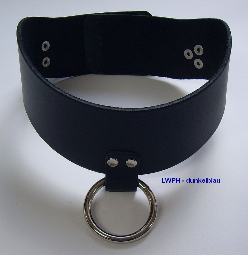 Halsband-blau-O-Ring