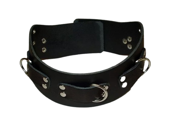 breites-Halsband-schwarz