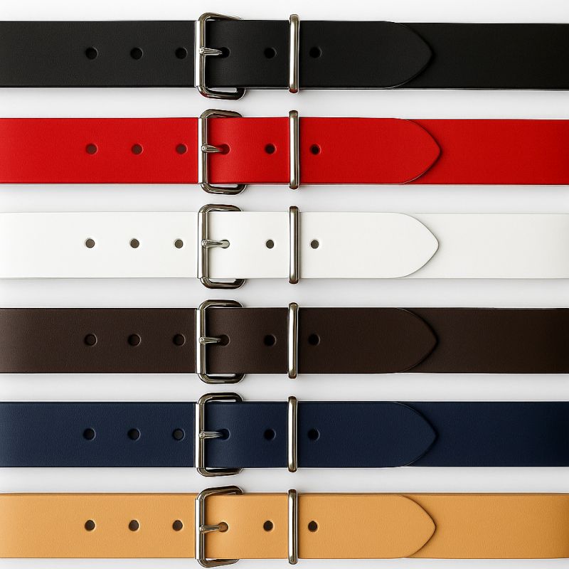 Lederriemen 5 cm breit schwarz – Echtleder von LWPH