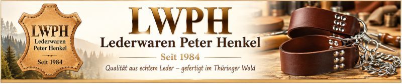 Designer Ledersling mit Rundbogen aus Echtleder von LWPH