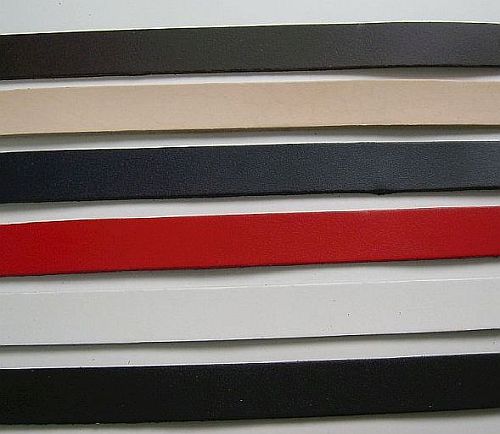 schmale Lederstreifen 1.0 cm