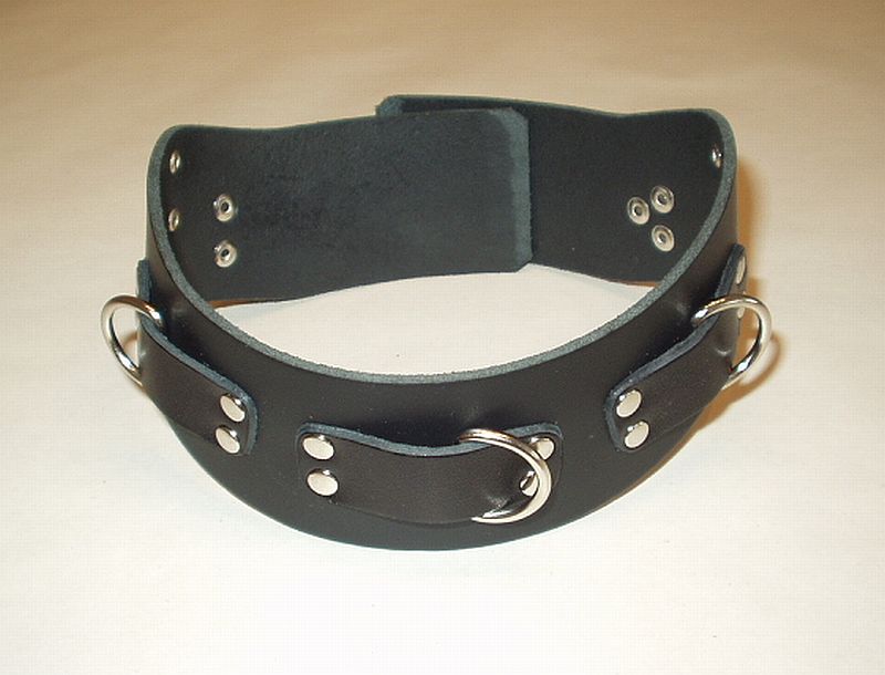 breites-Halsband-schwarz