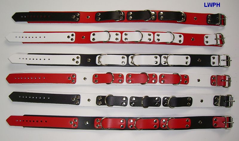 Halsbänder-farbig-3,0 cm breit