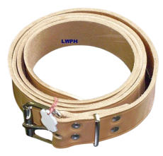 Ein hochwertige natur Lederriemen 2,0 cm breit x 3,5 mm Stark exklusiver Natur-LWPH Leder-Gürtel div. Längen