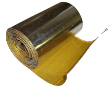 Walzblei 100 cm x 20,0 cm x 1,0 mm stark Bleifolien einseitig selbstklebend mit Schutzfolie Abschirmplatten gegen Röntgenstrahlen