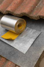 universelles Walzblei 100 cm x 30,0 cm x 1,0 mm stark Bleifolien einseitig selbstklebend mit Schutzfolie