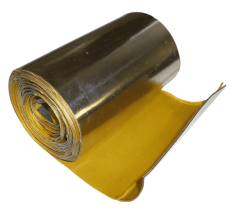 universelles Walzblei 100 cm x 40,0 cm x 1,0 mm stark Bleifolien einseitig selbstklebend mit Schutzfolie