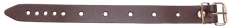 Dieser Designer Lederriemen besteht aus ca. 2,9 mm starkem Echtleder und misst 2 cm in der Breite sowie 24 cm in der Länge. Die mittigen, mehrfachen Lochungen ermöglichen eine flexible Anpassung