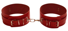 Oberschenkelfesseln im neuen Design Echt Leder mit D-Ring und Wirbelkarabiner
