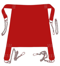 Mit einer großzügigen Liegefläche rot von 105 cm Länge und 65 cm