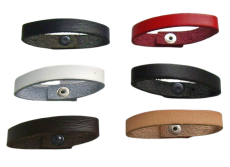 Designer Lederschlaufen für Durchlass von 5,0 cm für Ledergürtel Lederriemen Bänder u.v.m. in 6 Farben von LWPH