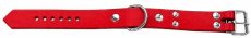 1 Paar Fussfesseln mit D-Ringen in verschiedenen Farben Echt Leder 2,5 x 35,0 cm, klein, fein, passend, einfach schnell und praktisch