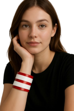 Design Lederarmbänder in 10 Ausführungen handgefertigten Lederarmbänder aus Deutschland modische Qualität aus Echtem Leder mit 2 Schnallen von LWPH