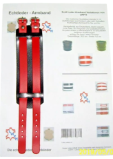 Design Lederarmbänder in 10 Ausführungen handgefertigten Lederarmbänder aus Deutschland modische Qualität aus Echtem Leder mit 2 Schnallen von LWPH