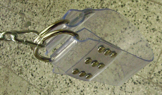 PVC-Sling transparent exklusive Hängematte der besondere Sling mit Beinschlaufen und Ketten