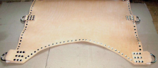 Ledersling Natur exklusiv aus Blankleder Hängematte der ganz besondere Sling mit Beinschlaufen und Ketten