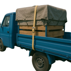 Am LKW ein hervorragend Befestigungsriemen für Gepäckriemen