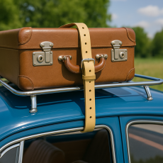 Auch am LKW am KFZ am Oldtimer zum Beispiel als Kofferbefestigung auf dem Autodach