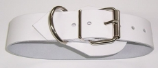 BDSM Bondageriemen 5,0 cm x 80,0 cm mit D-Ring Klemmschutz und zweidrittel-Lochung Taillengurt, Lederriemen von Lwph
