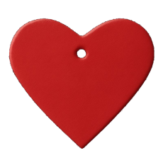 1000 Rote Lederherzen als Liebesherz, Liebesbeweis, Hochzeitsherz, Streuherzen und vieles mehr