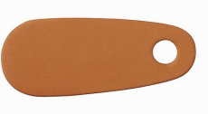 Aus echtem Leder gefertigt von LWPH mit Lochung in Farbe natur