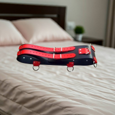 Abblidung zeigt den Taillengurt 20 cm extra breit im Schlafzimmer