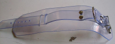transparente glasklare PVC Handfesseln PVC mit Durchsicht glasklar von LWPÜH