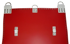 Rundbogensling rot-weiss extra groß