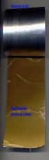 universelles Walzblei 100 cm x 5,0 cm x 1,0 mm stark Bleistreifen einseitig selbstklebend mit Schutzfolie