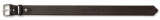 Detailansicht des flachen Lederriemens aus Echtleder mit glatter Oberfläche. Robust verarbeitet und vielseitig als Fixierungsriemen oder Schnallenriemen einsetzbar.