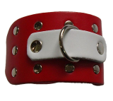 Fesseln aus weichem Leder mit Rollschnalle