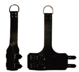 Stabile breite Fuß-Hängefessel aus 3 mm starkem Premiumleder