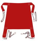 Mit einer großzügigen Liegefläche rot von 105 cm Länge und 65 cm