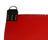 rot-schwarzer Echt Ledersling