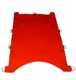 roter Echt Leder Designer Rundbogensling von LWPH