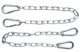 Mit zwei Ketten und Karbinern