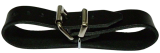 Lederriemen 2,0 cm x 45,0 cm mit doppelter Metallschlaufe in 6 Farben für Nostalgie-Kinderwagen Fixierungsriemen u.v.m.