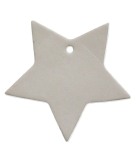 Lederstern Leder-Sterne Weihnachtsdekoration Leder Bastelmaterial