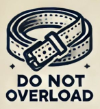 Transparente glasklare Beinschlaufen mit Stahlketten 80,0 cm lang mit jeweils 2 Karabinerhaken 1 Paar