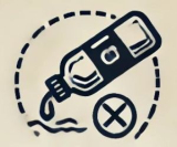 Transparente Handfesseln mit D-Ring, Ziernieten & schwarzen Leder-Accessoire – Modell "Durchsicht" und Schnallenverschluss