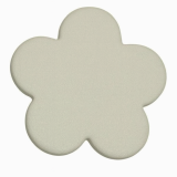 Unsere kleinen Blumen Blüten aus Leder ca. 3,0 x 3,0 cm