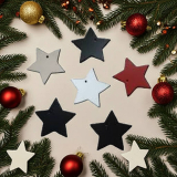 in Weihnachtlicher Umgebung