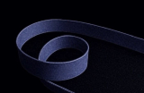 Dunkelblauer Lederstreifen – Bastelleder für Mode und Accessoires