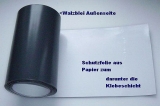 universelles Walzblei 100 cm x 18,0 cm x 1,0 mm stark Bleifolien einseitig selbstklebend mit Schutzfolie, Röntgenstrahlen-Abschirmung