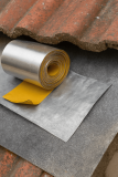 universelles Walzblei 100 cm x 40,0 cm x 1,0 mm stark Bleifolien einseitig selbstklebend mit Schutzfolie