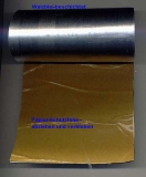 universelle Walzbleitapete 100,0 cm x 250,0 cm x 1,0 mm 2,5 qm Bleifolien einseitig selbstklebend mit Schutzfolie
